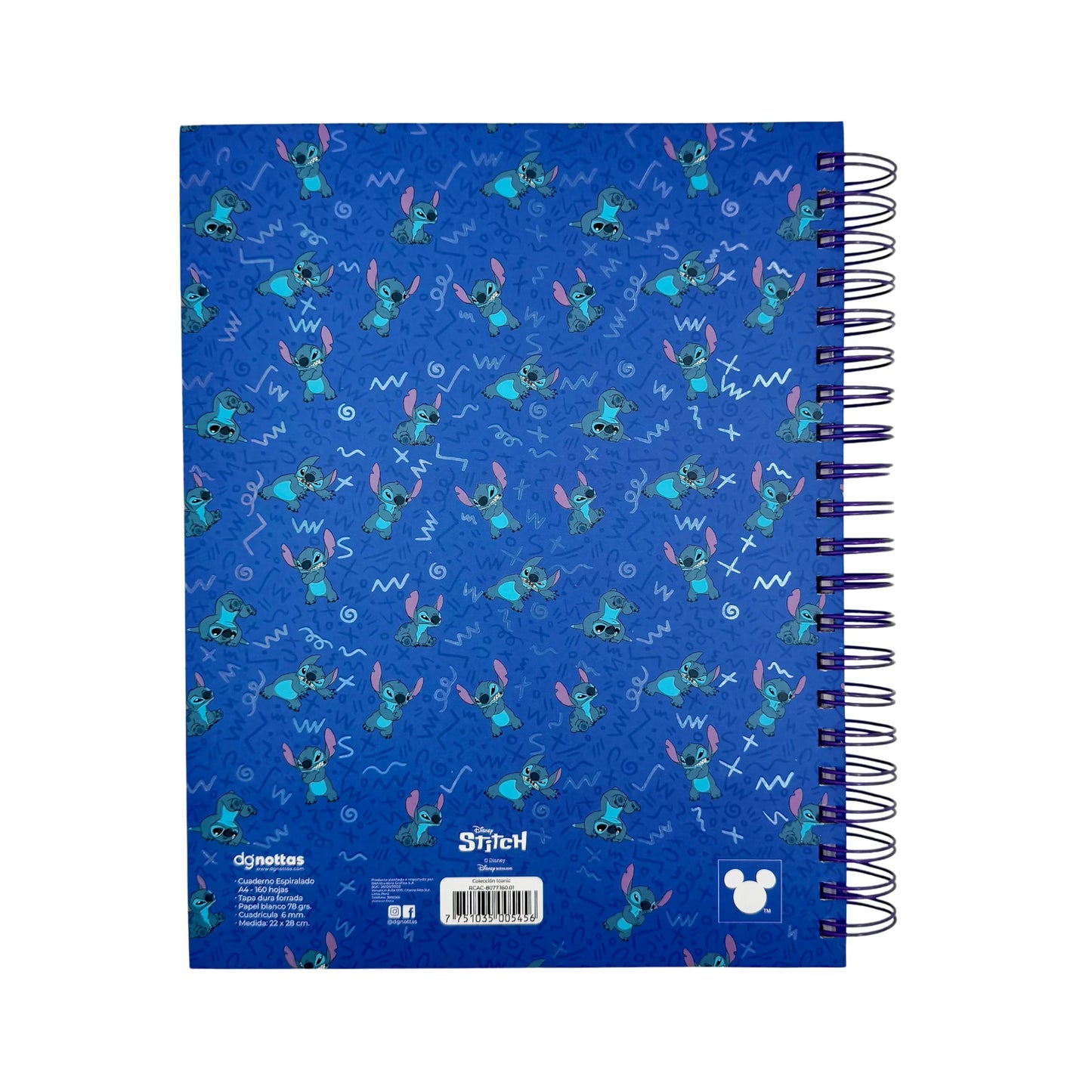CUADERNO DISNEY ICONIC A4 CDR 160 HJS