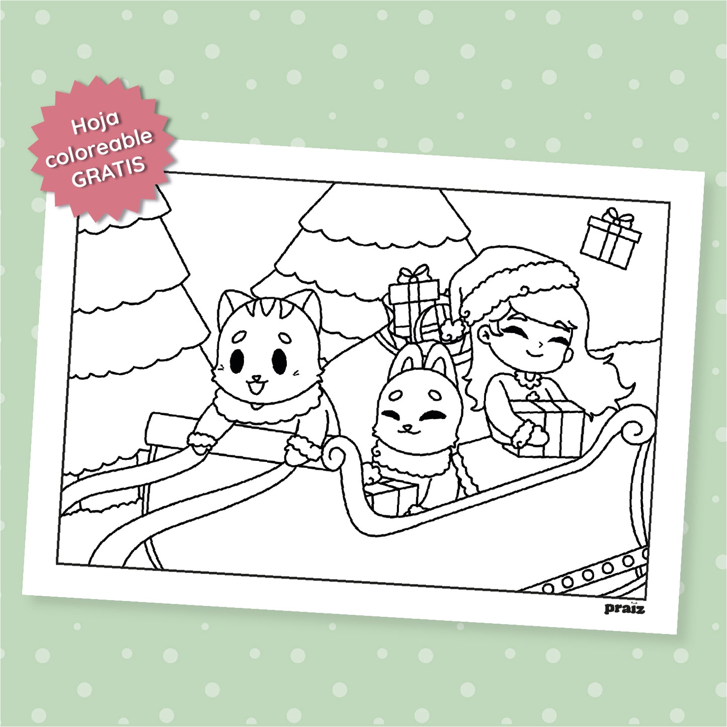 COLOREABLE ESPECIAL NAVIDEÑO DIGITAL
