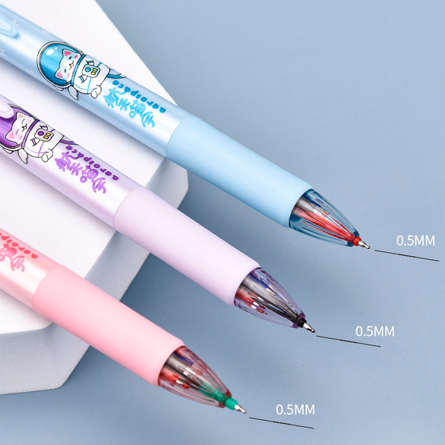 LAPICERO 4 COLORES GATO