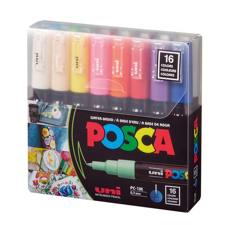 POSCA PC-1M BASICO X16