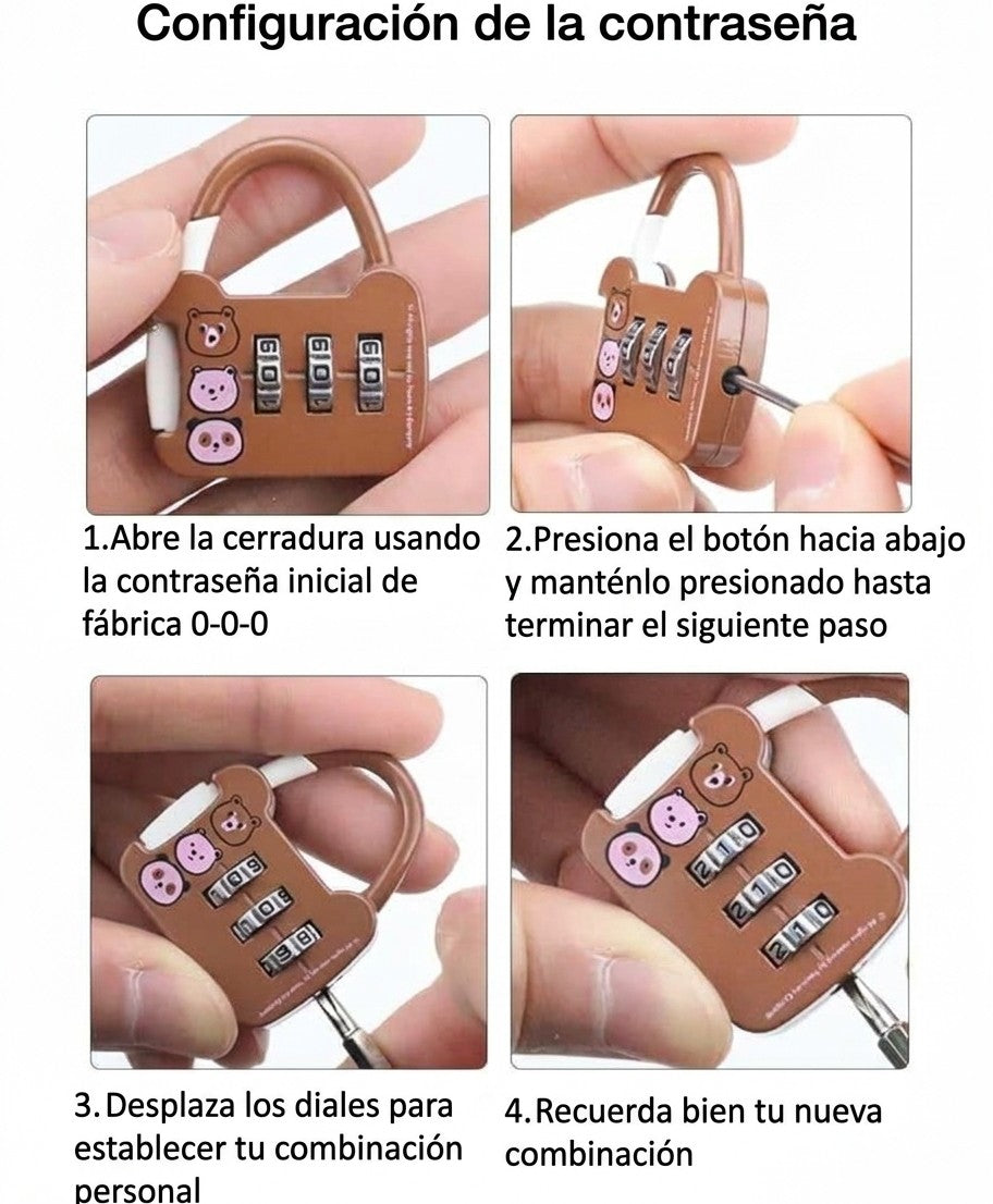 MINI CANDADO OSITO