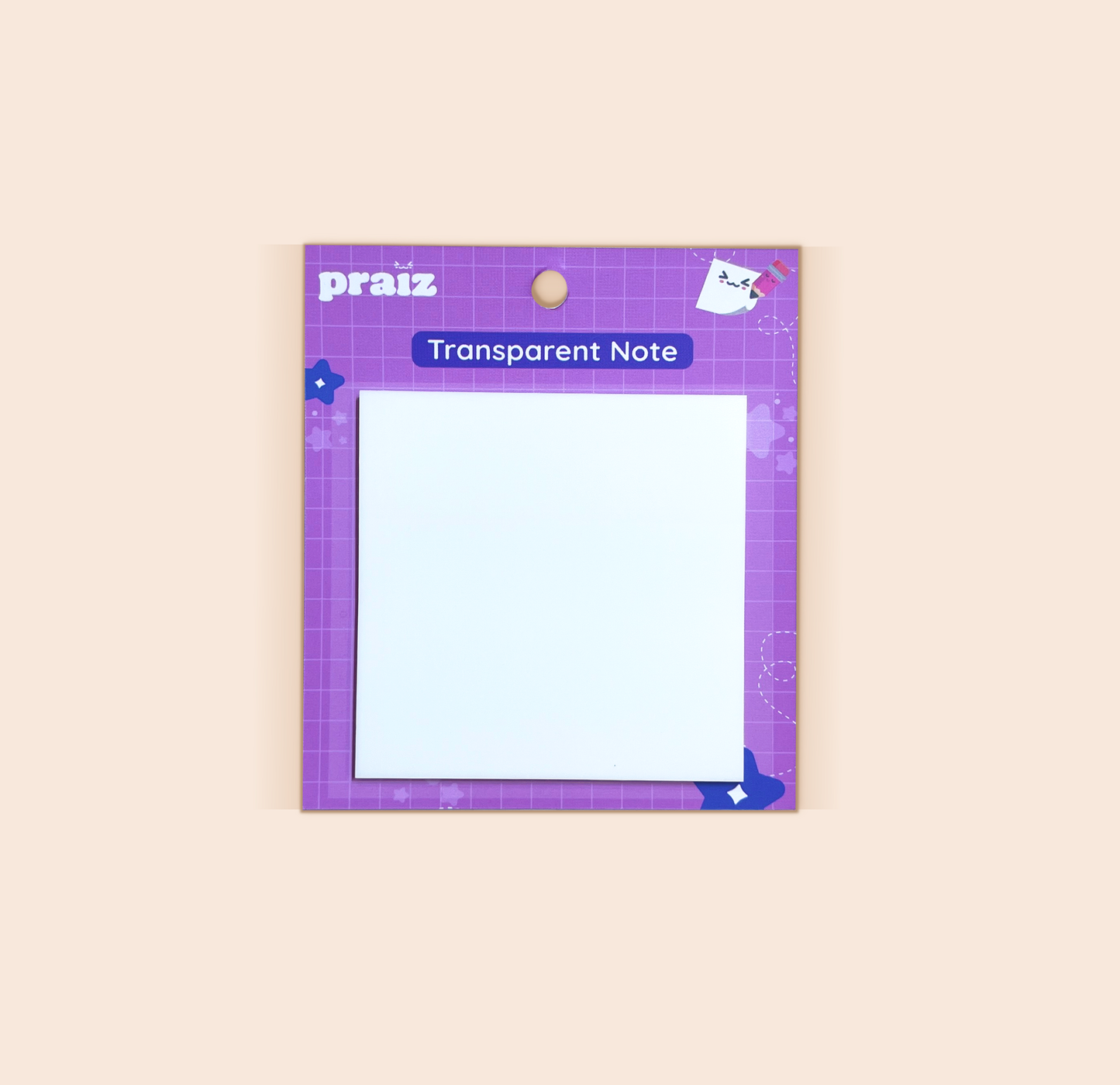 NOTA ADHESIVA TRANSPARENTE