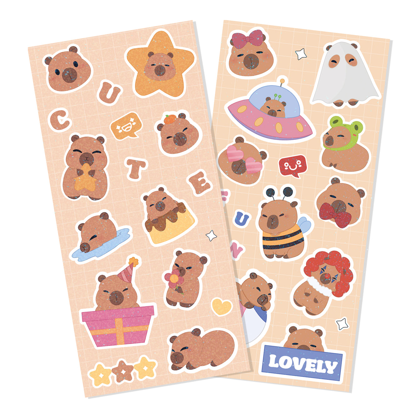 STICKER FULL CAPIBARA