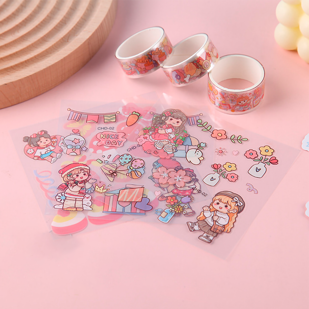 WASHITAPE Y STICKER KAMI