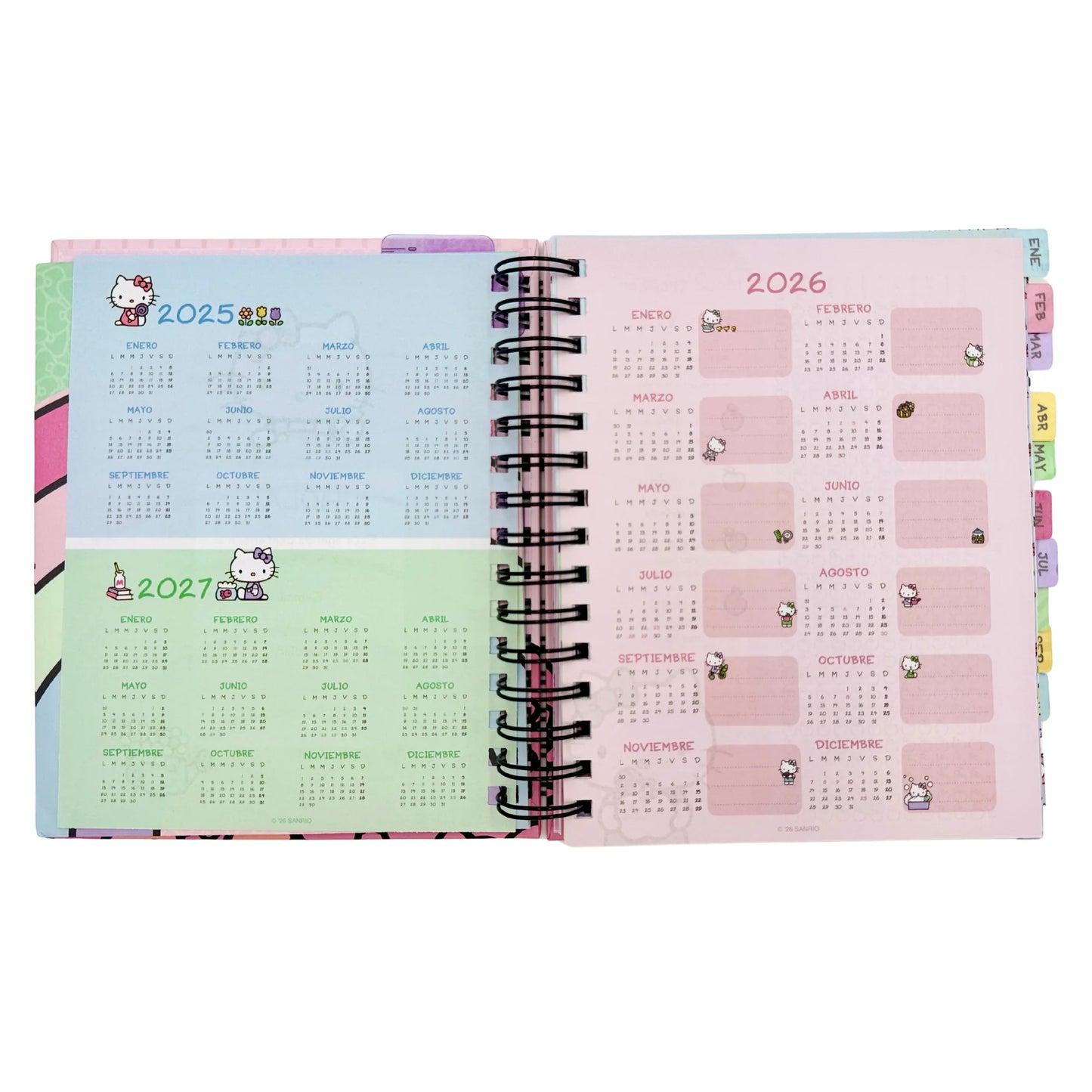 AGENDA HELLO KITTY 2026