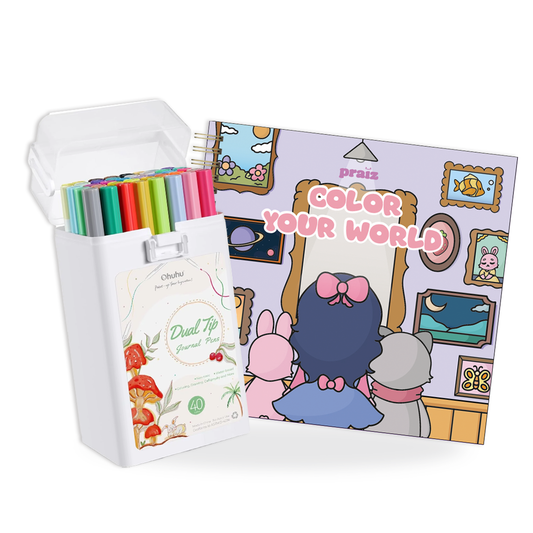 COLOREABLE YOUR WORLD & OHUHU DUAL TIPS X40 COL
