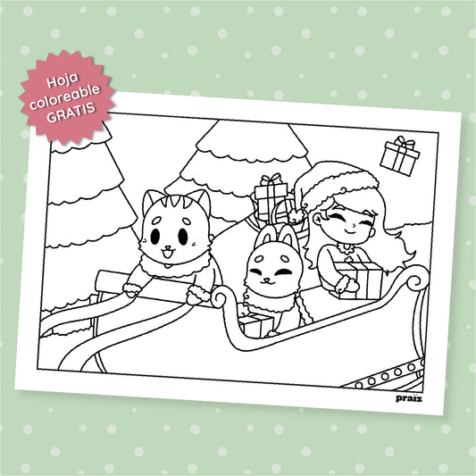 COLOREABLE ESPECIAL NAVIDEÑO DIGITAL