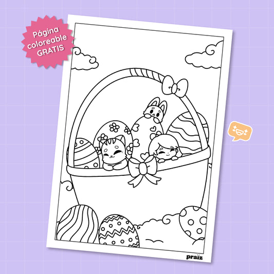 COLOREABLE ESPECIAL PASCUAS