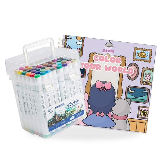 COLOREABLE YOUR WORLD & LANKE X48 COL