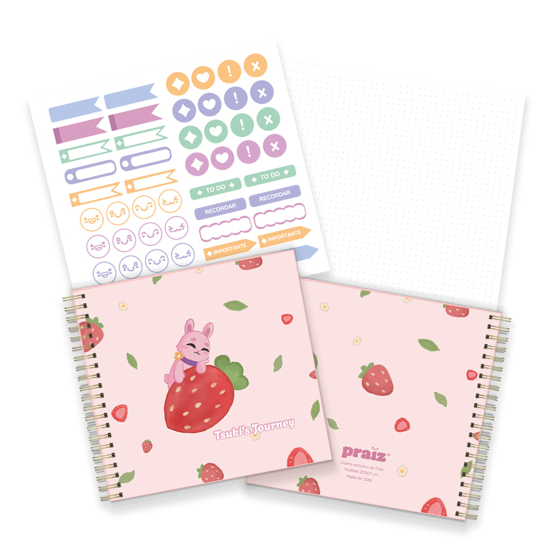 CUADERNO TSUKI´S JOURNEY