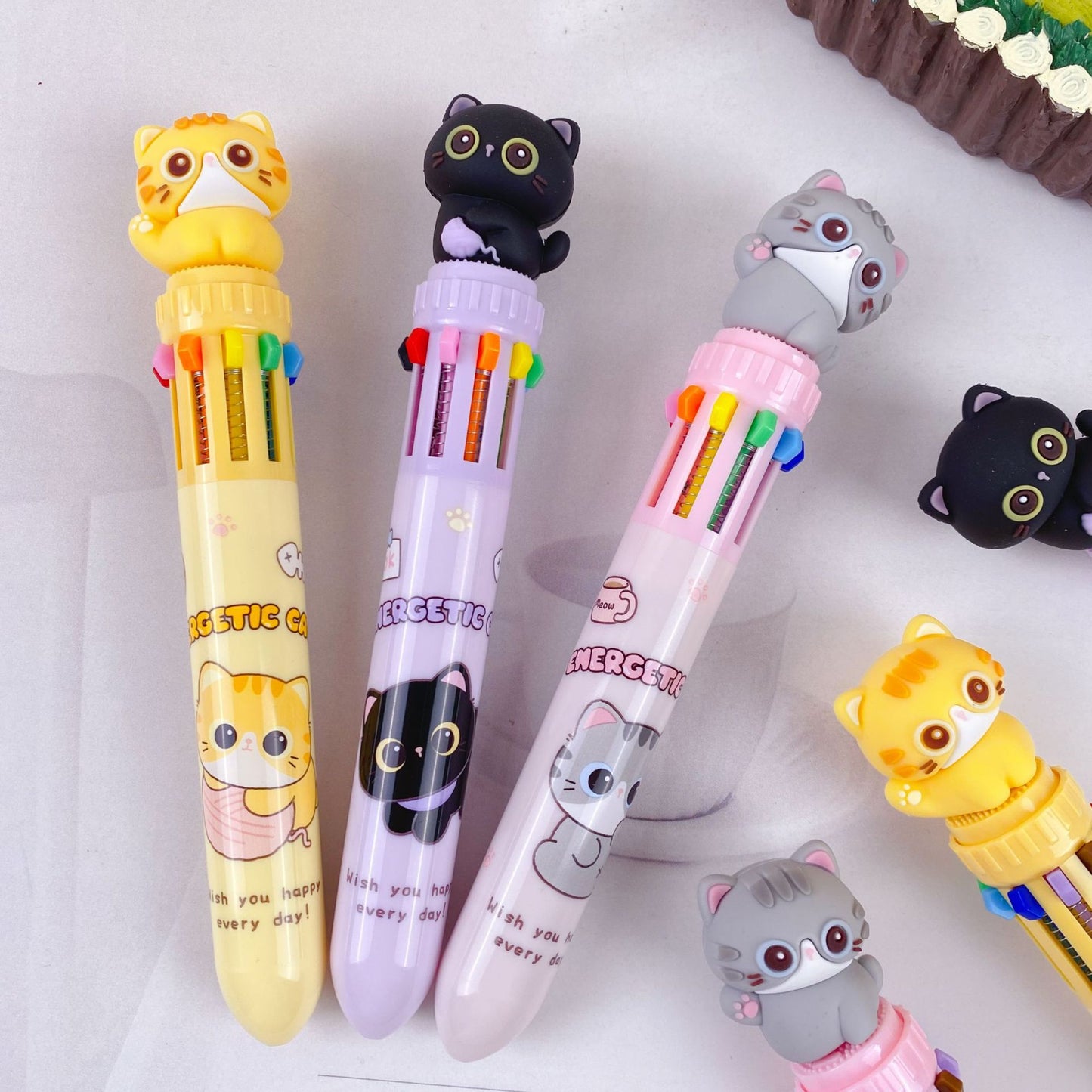 LAPICERO MULTICOLOR 10 COLORES