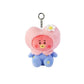 LLAVERO PELUCHE FLOR BT21