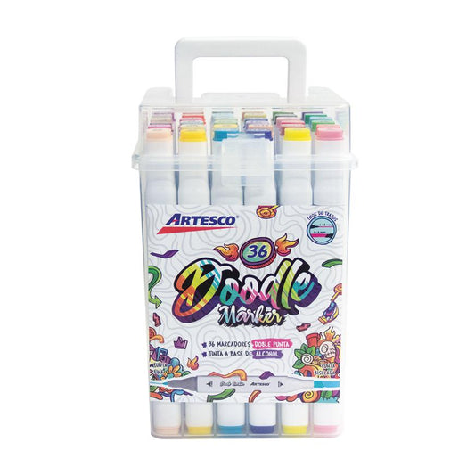 MARCADOR A BASE DE ALCOHOL X36 ARTESCO