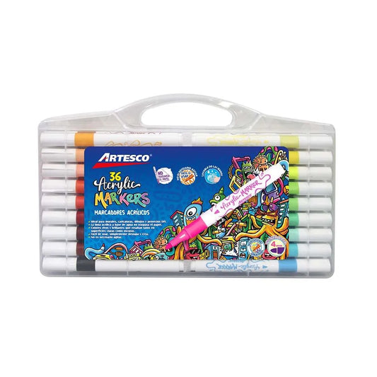 MARCADOR ACRILICO X36 ARTESCO