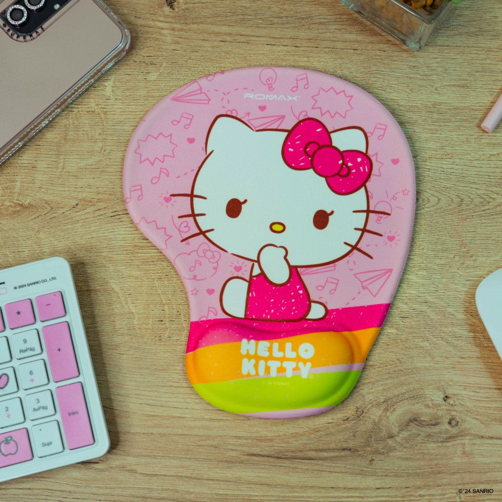 MOUSEPAD CON DESCANSO KITTY