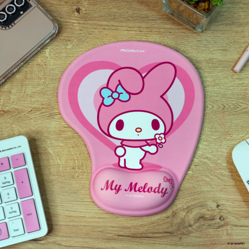 MOUSEPAD CON DESCANSO KITTY