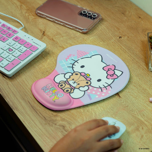 MOUSEPAD CON DESCANSO KITTY