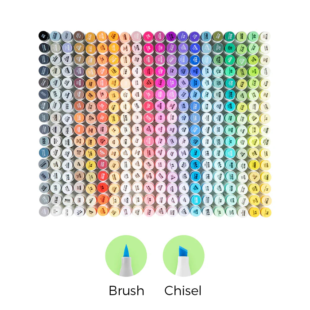 PREVENTA OHUHU HONOLULU X 320 COLORES: PUNTA PINCEL + BISELADA