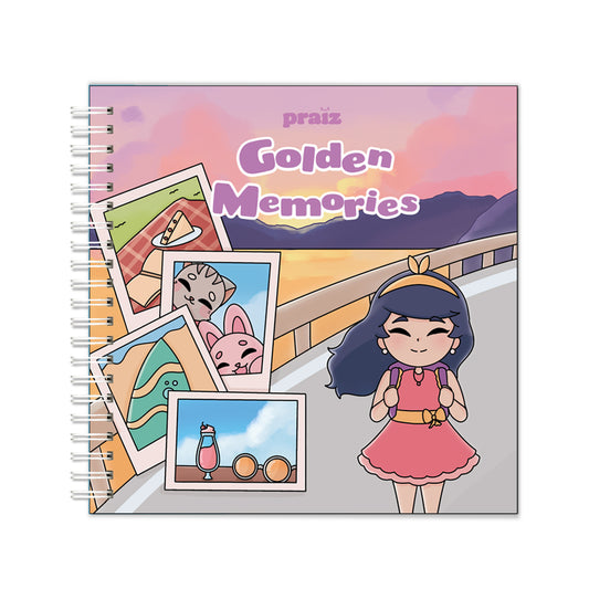 COLOREABLE GOLDEN MEMORIES