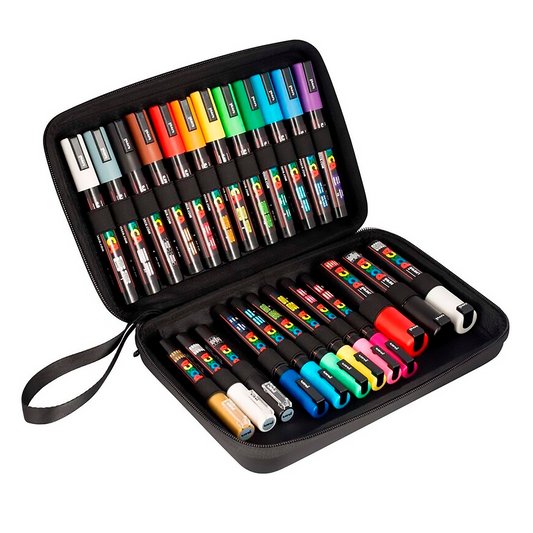 POSCA BASIC ESTUCHE X24 (PC-5M/3M/8K)