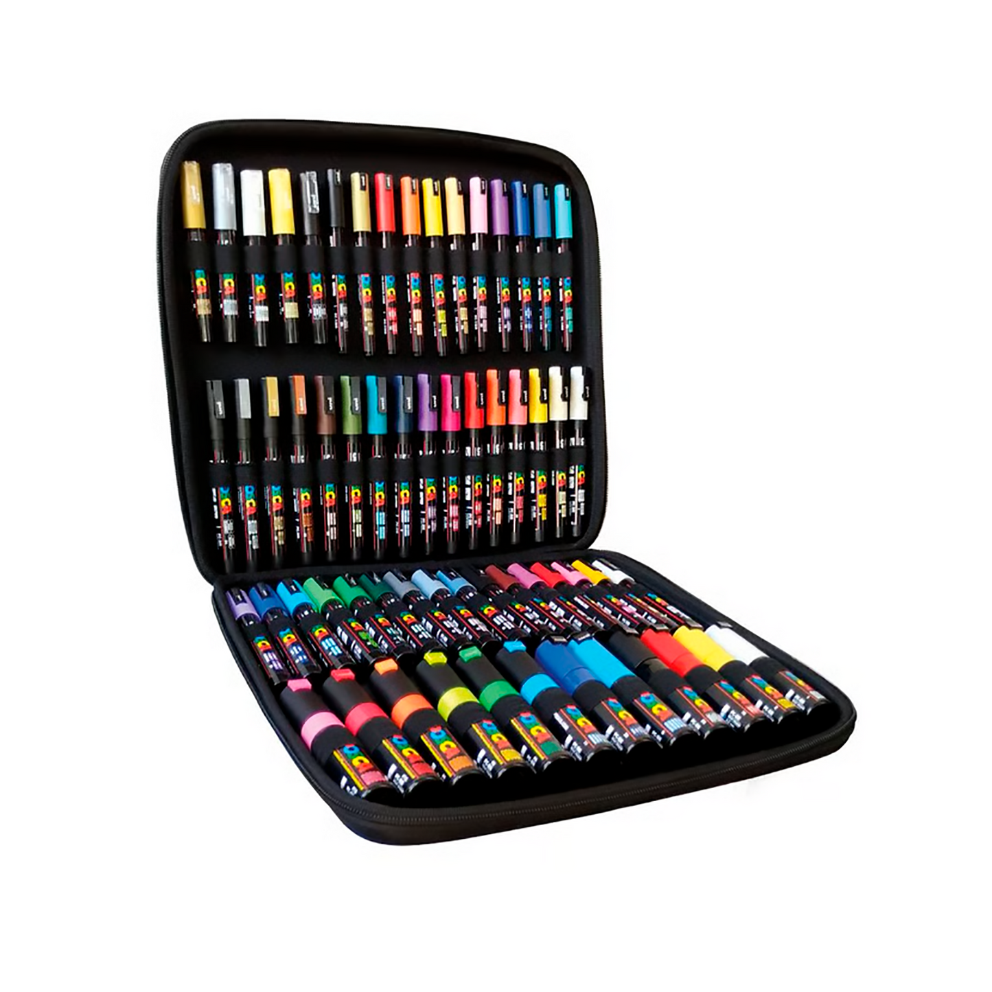 POSCA BASIC ESTUCHE X60 (PC-1M/1MR/3M/5M/8K)