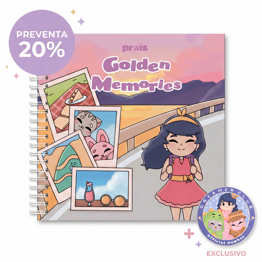PREVENTA COLOREABLE GOLDEN MEMORIES