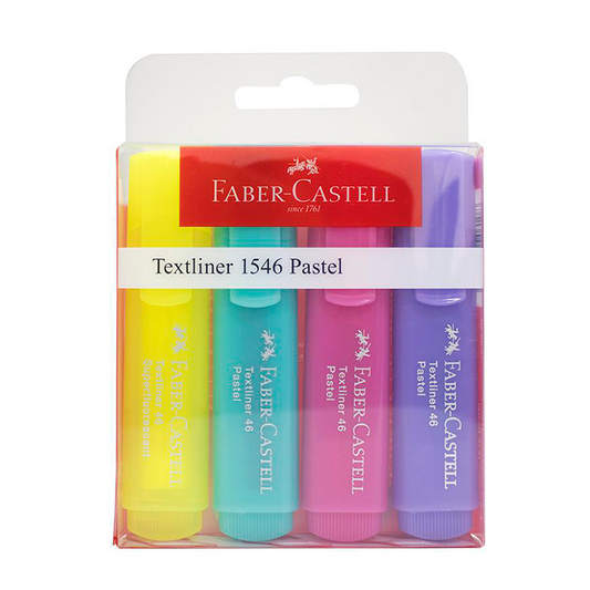 RESALTADOR TL 46 SF ESTUCHE X4 FABER CASTELL