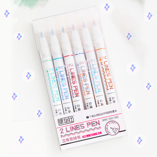 LAPICERO DOBLE PUNTA