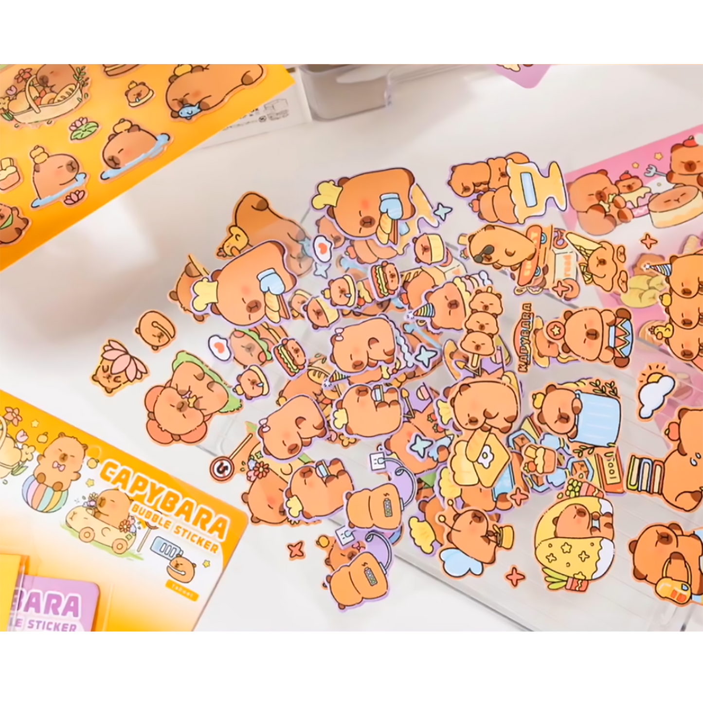 STICKER 3D CAPIBARA
