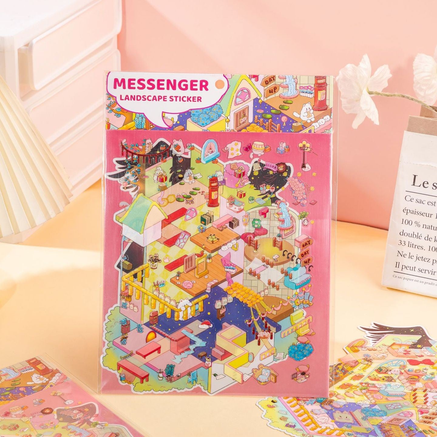 STICKER ARMABLE SPRING TEA