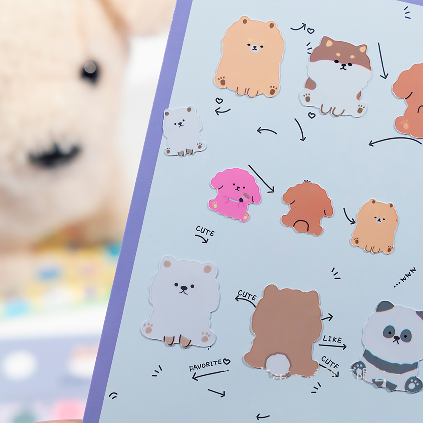 STICKER POLAR BEAR