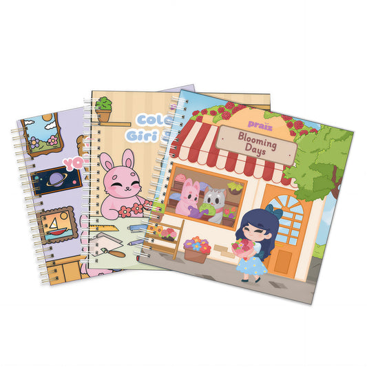 TRIPACK COLOREABLES PRAIZ