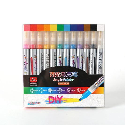 MARCADOR ACRYLIC PAINTER 12PC